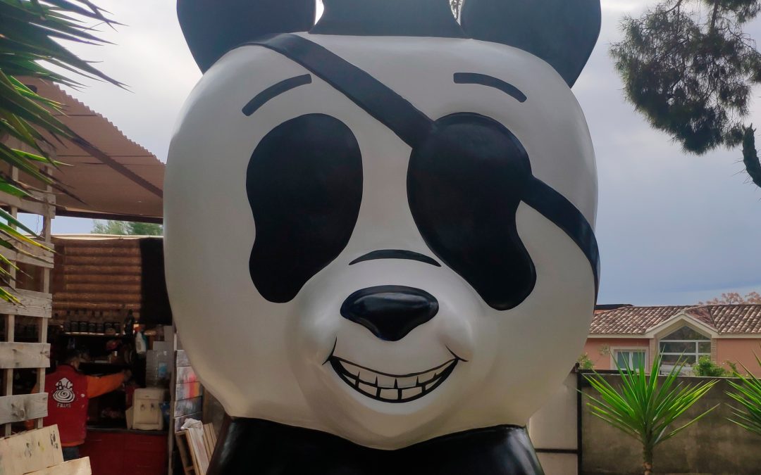 Oso Panda de 3 metros